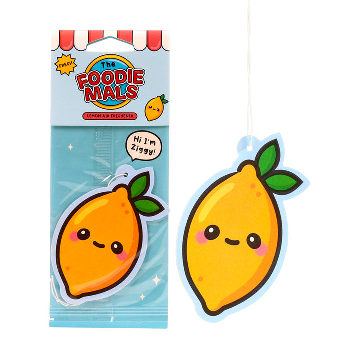 Foodiemals Ziggy the Lemon Air Freshener AIRF163