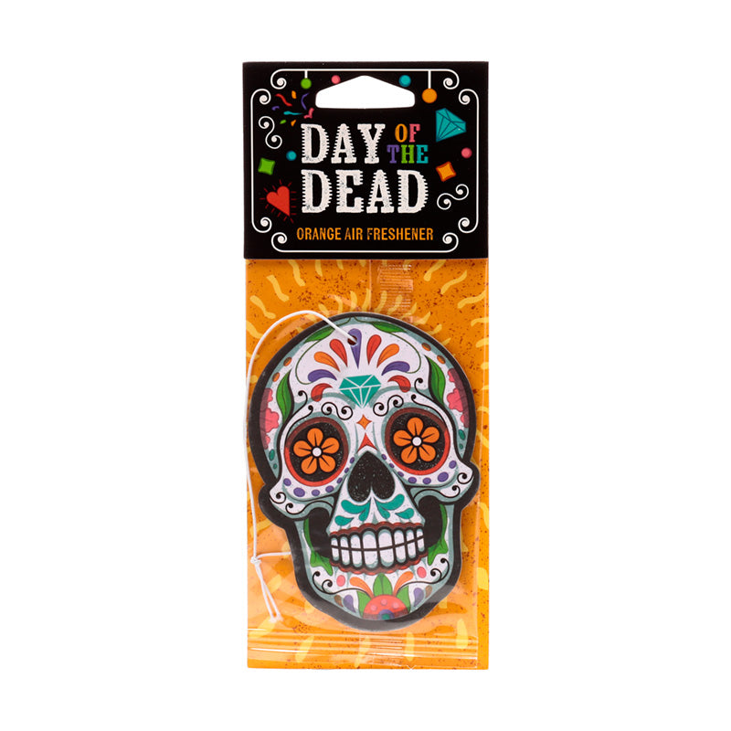Orange Day of the Dead Air Freshener AIRF167