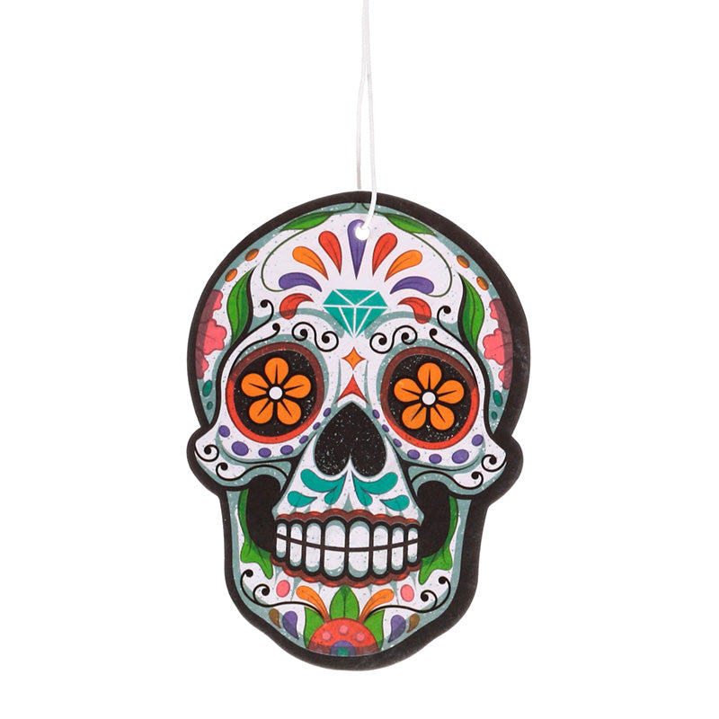 Orange Day of the Dead Air Freshener AIRF167