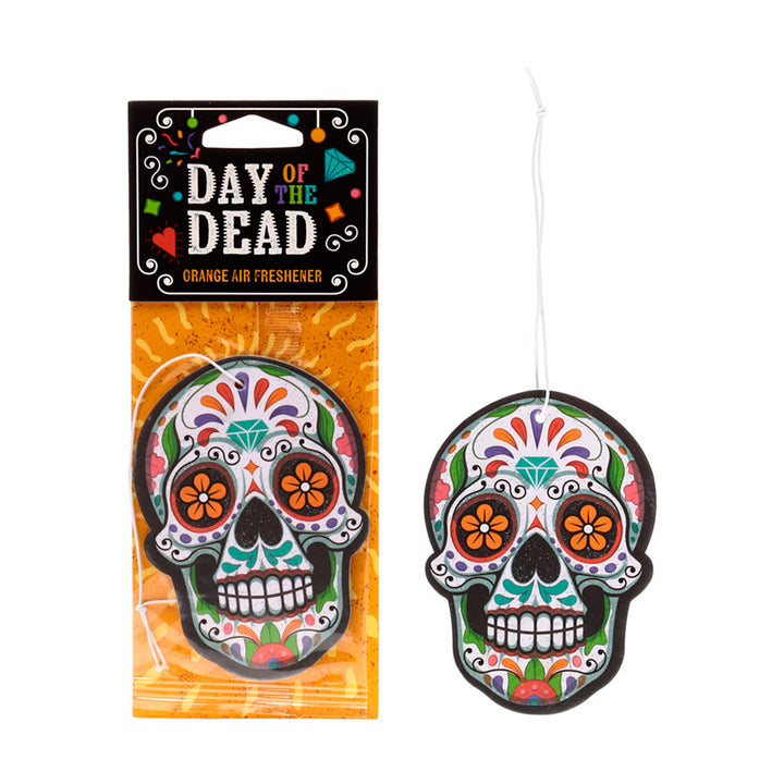 Orange Day of the Dead Air Freshener AIRF167