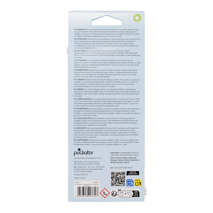 Peach Foodiemals Air Freshener AIRF185