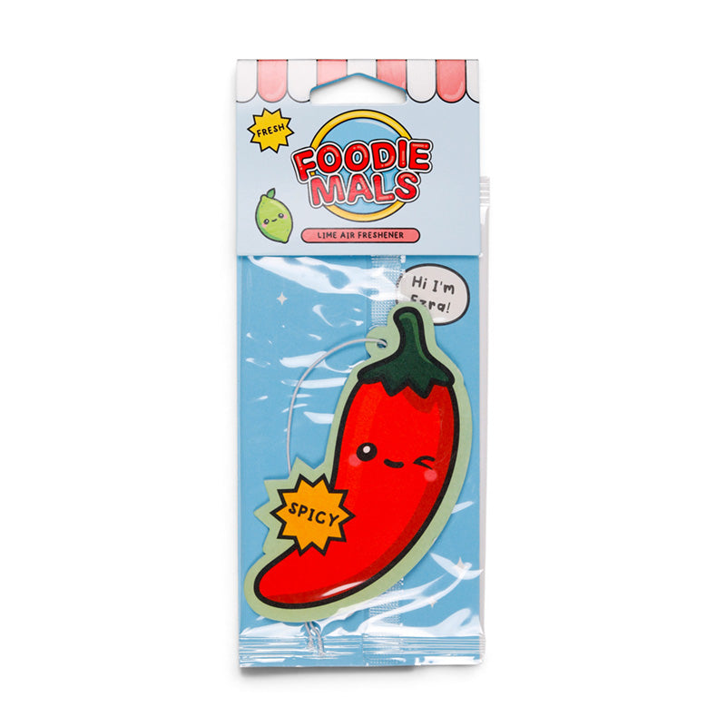 Lime Foodiemals Chilli Air Freshener AIRF186