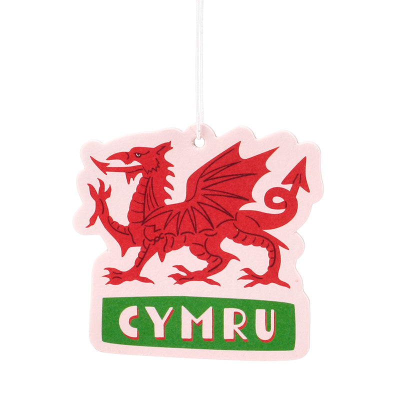 Vanilla Welsh Dragon Wales (Cymru) Air Freshener AIRF189