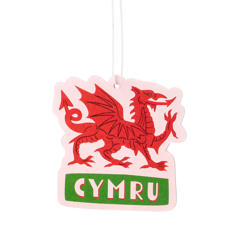 Vanilla Welsh Dragon Wales (Cymru) Air Freshener AIRF189