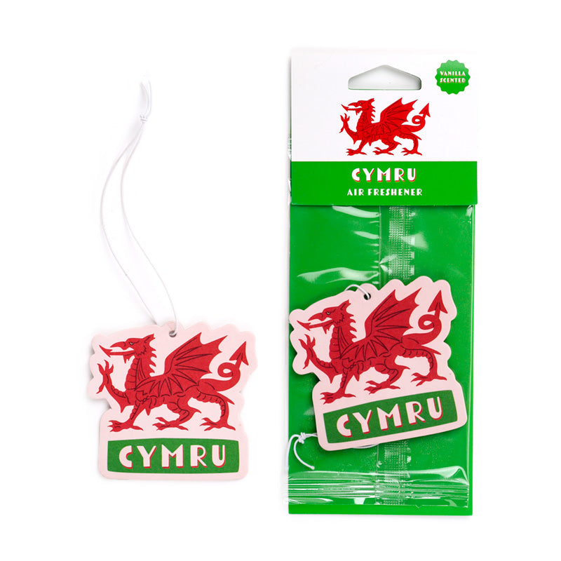 Vanilla Welsh Dragon Wales (Cymru) Air Freshener AIRF189