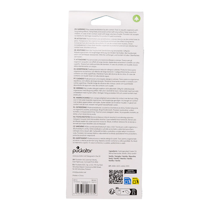 Vanilla Coastal Beach Hut Air Freshener AIRF191
