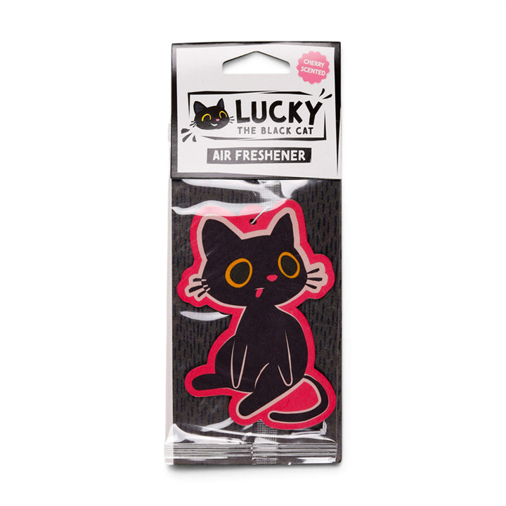 Cherry Lucky the Black Cat Air Freshener AIRF192