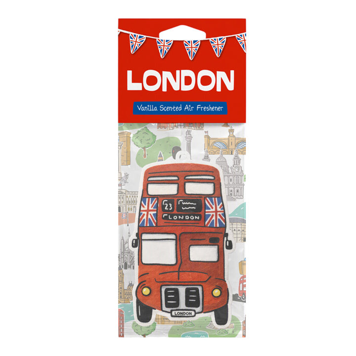 Vanilla London Souvenir Red Bus Air Freshener AIRF200