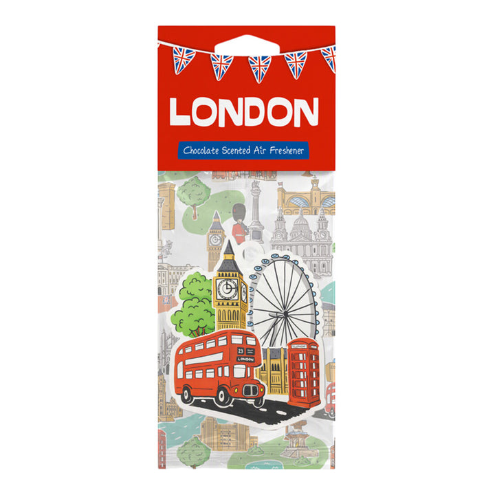 Chocolate London Souvenir London Landmarks Air Freshener AIRF201