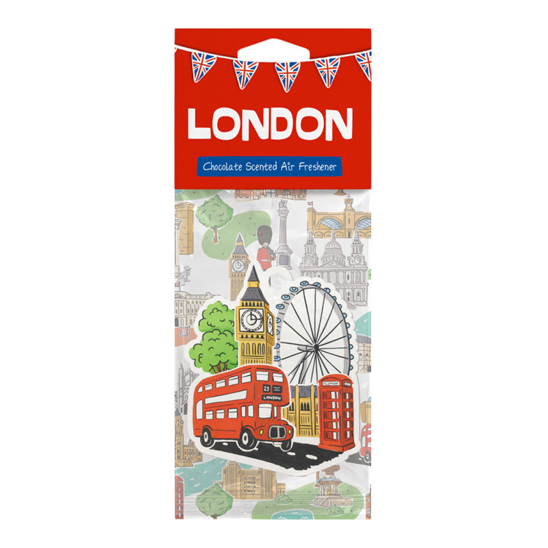 Chocolate London Souvenir London Landmarks Air Freshener AIRF201