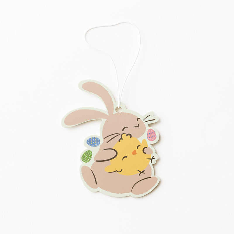 Chocolate Springtime Bunny Rabbit & Chick Air Freshener AIRF202