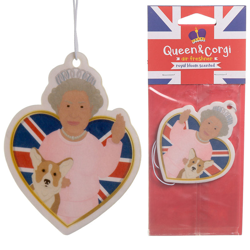Royal Bloom Queen & Corgi Air Freshener AIRF79