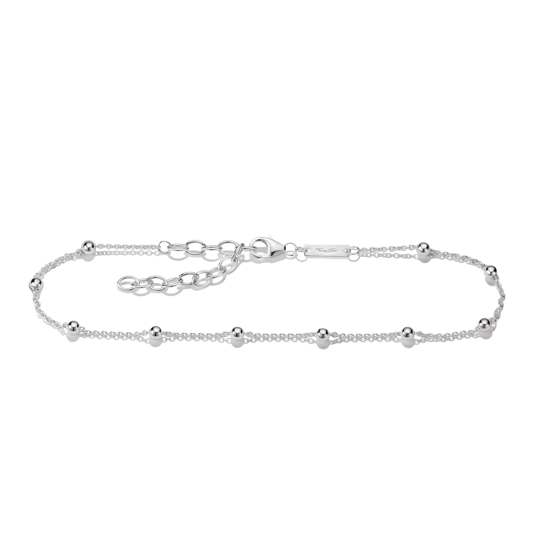 Thomas Sabo Silver Plated Anklet AK0002-M02-21