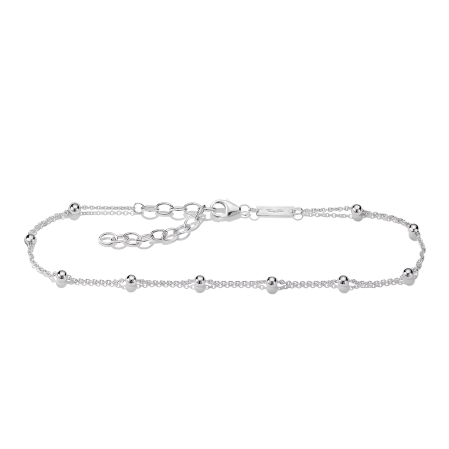 Thomas Sabo Silver Plated Anklet AK0002-M02-21