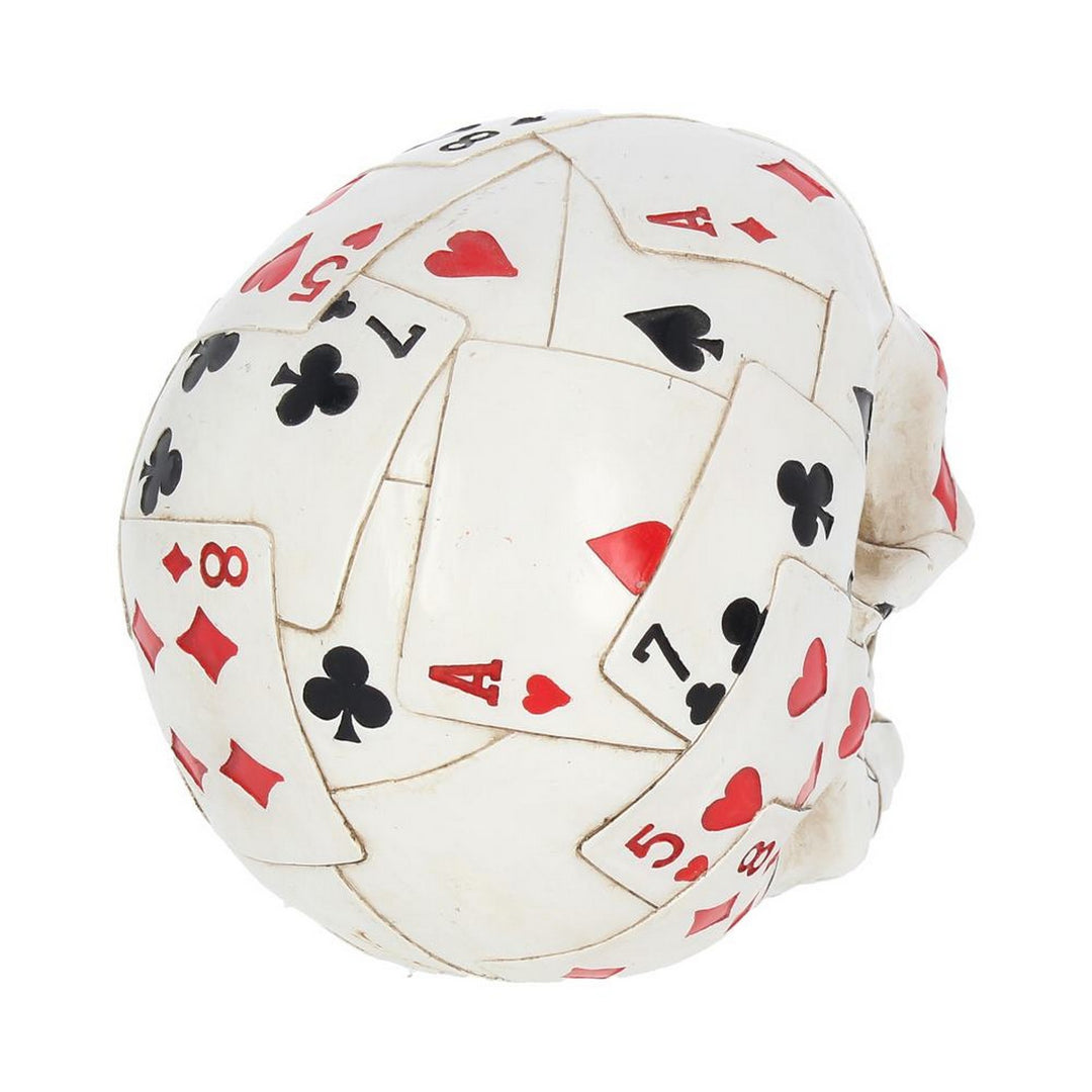Dead Mans Hand Playing Card Skull Ornament AL50067