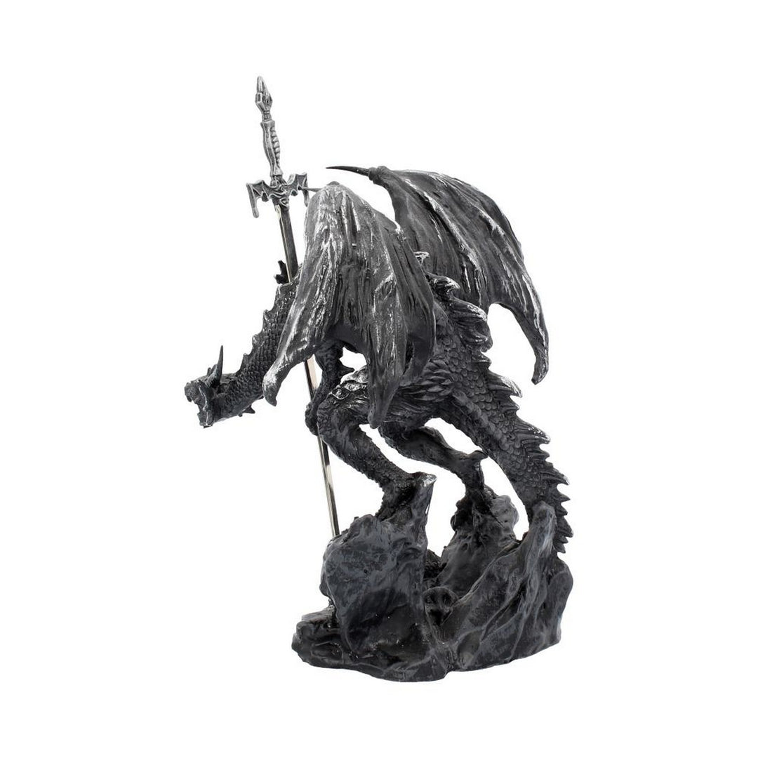 Gothic Black Dragon Sword Letter Opener Figurine AL50255