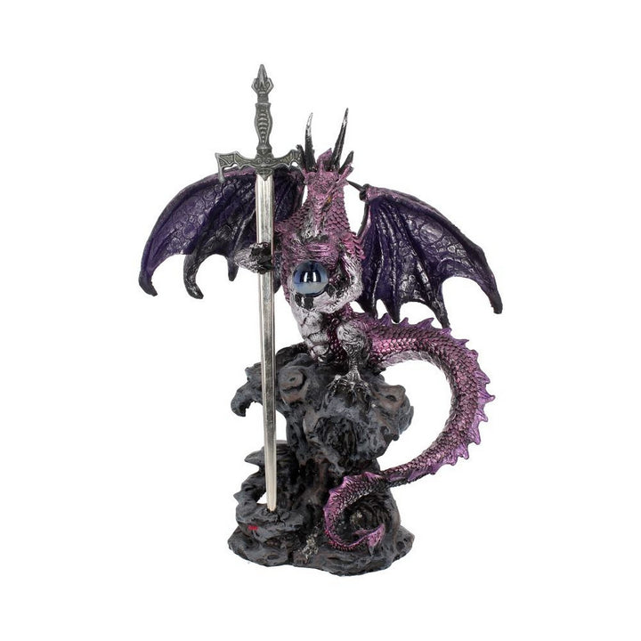 Purple Dragon Blade Sword Gothic Fantasy Letter Opener AL50257