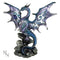 Blue Dragon Protector Metallic Dragon Ornament AL50262