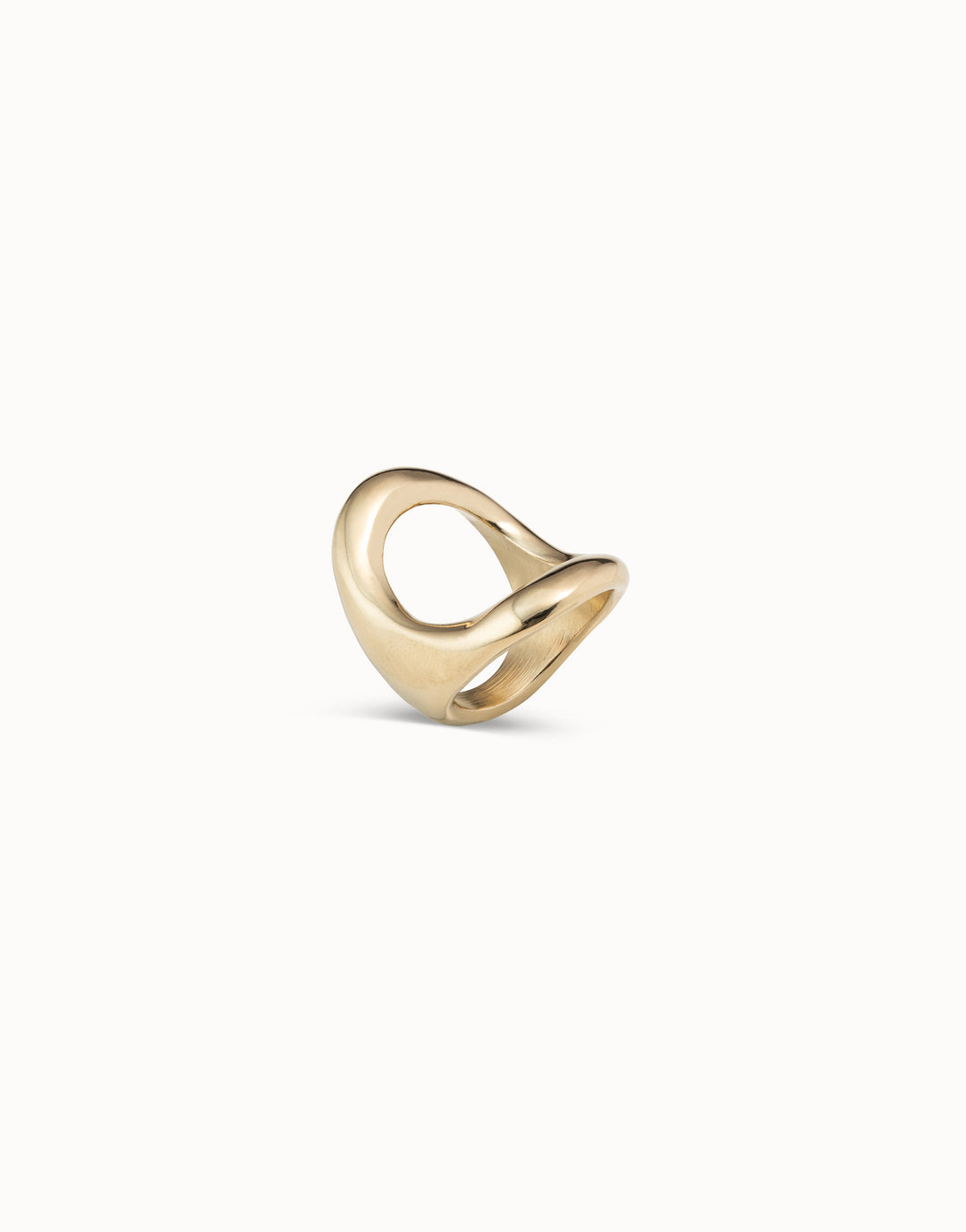 UNOde50 Axis 18k Gold Plated Ring ANI0871ORO000