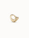 UNOde50 Axis 18k Gold Plated Ring ANI0871ORO000