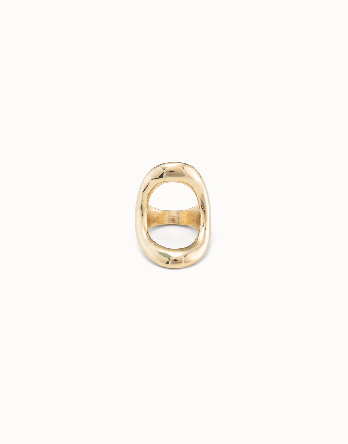 UNOde50 Axis 18k Gold Plated Ring ANI0871ORO000