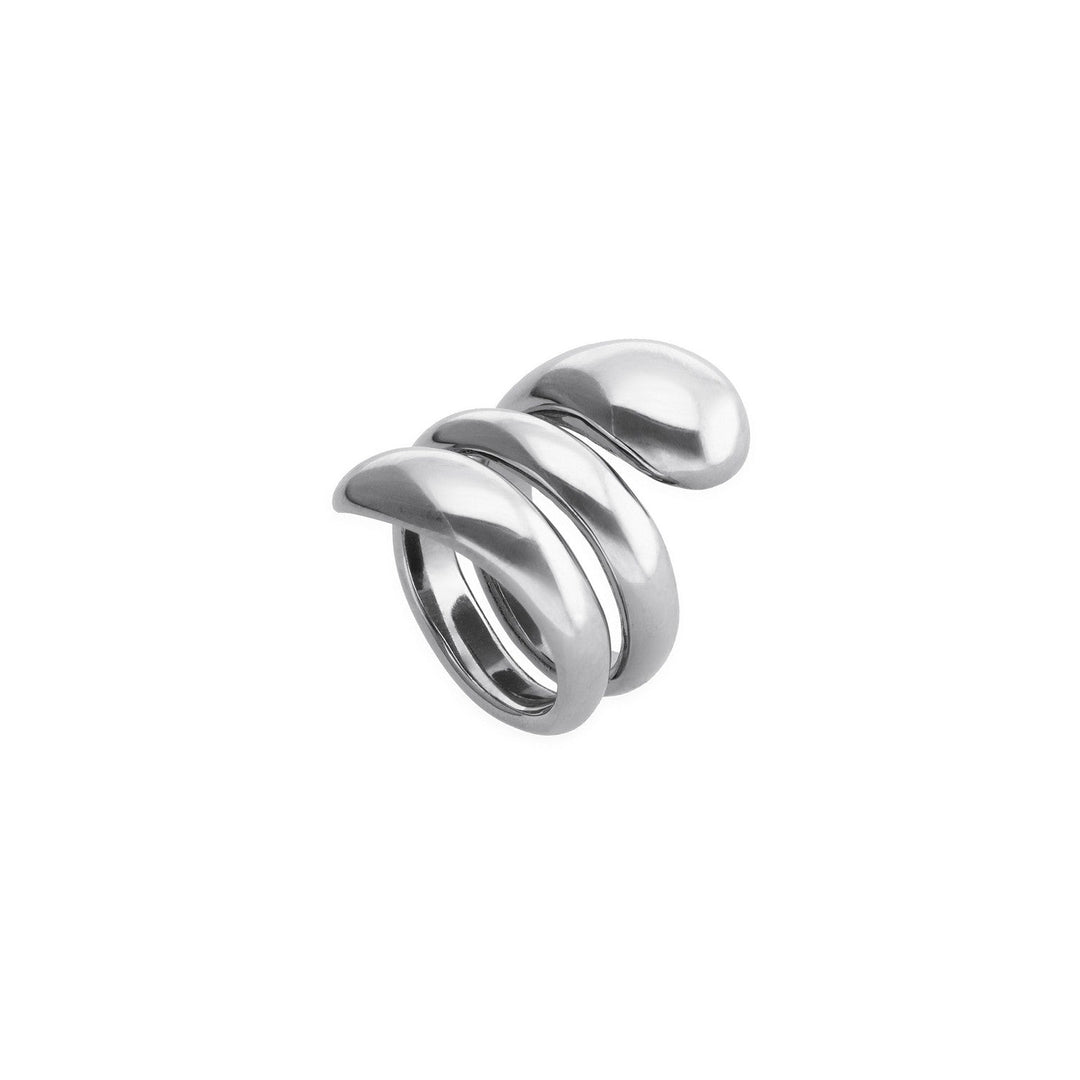 UNOde50 Axis Silver Plated Ring ANI0871MTL000