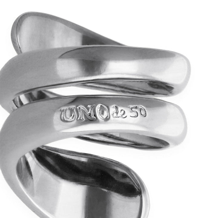 UNOde50 Axis Silver Plated Ring ANI0871MTL000