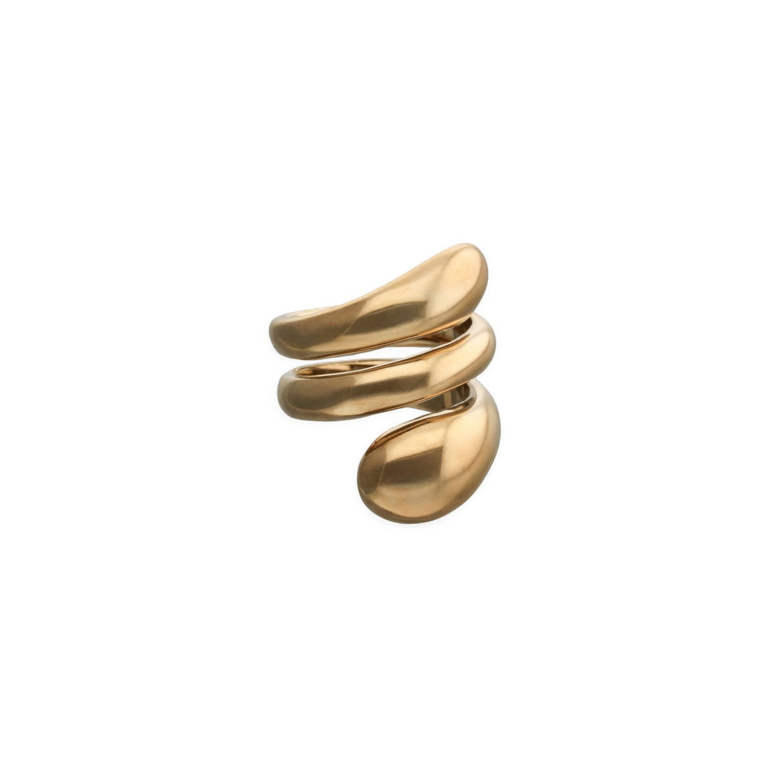UNOde50 Axis 18k Gold Plated Ring ANI0871ORO000