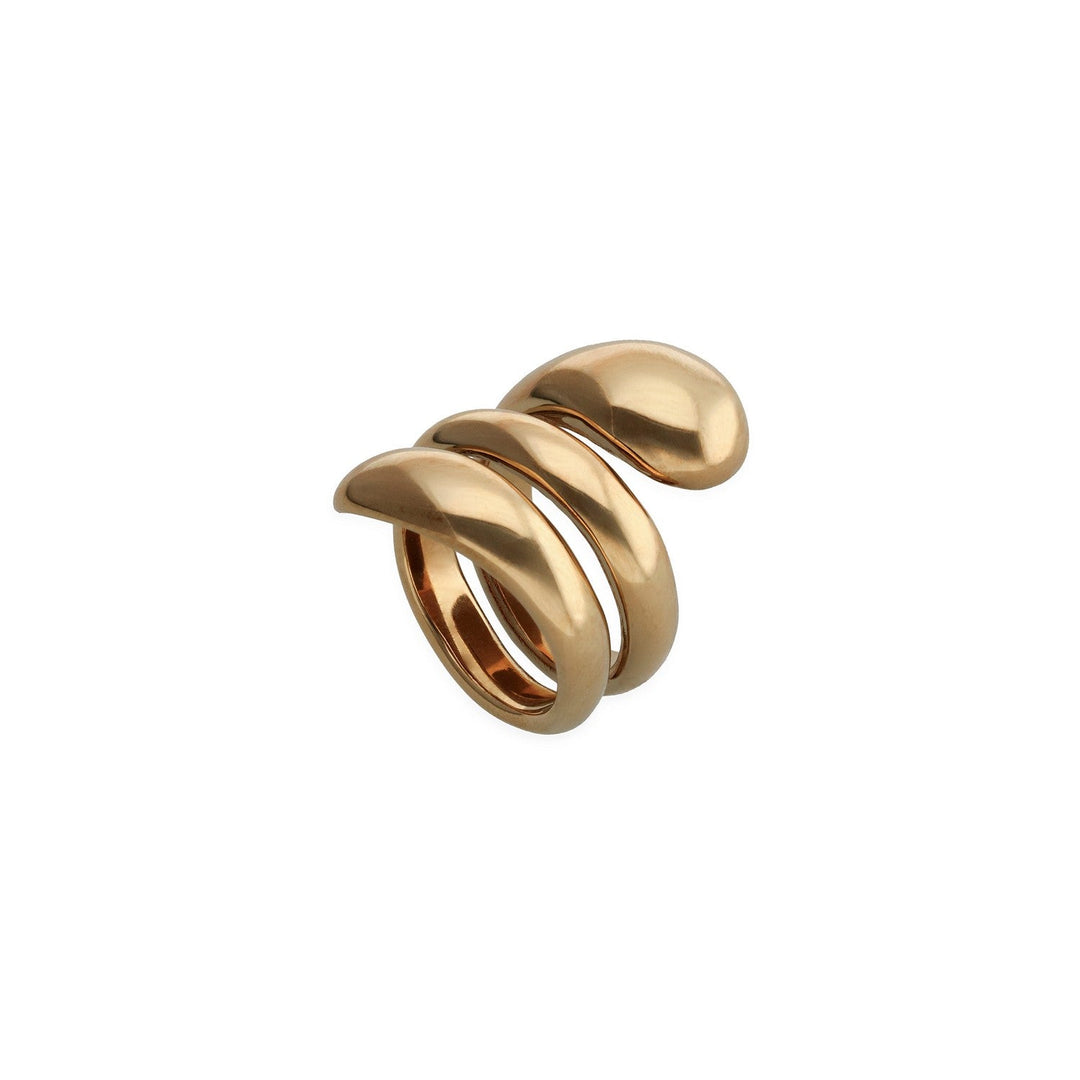 UNOde50 Axis 18k Gold Plated Ring ANI0871ORO000