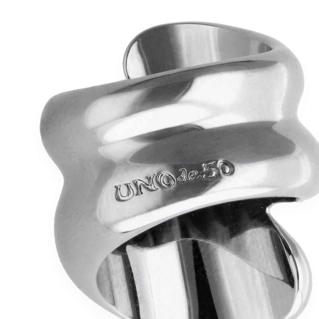UNOde50 Essentia Silver Plated Ring ANI0872MTL000