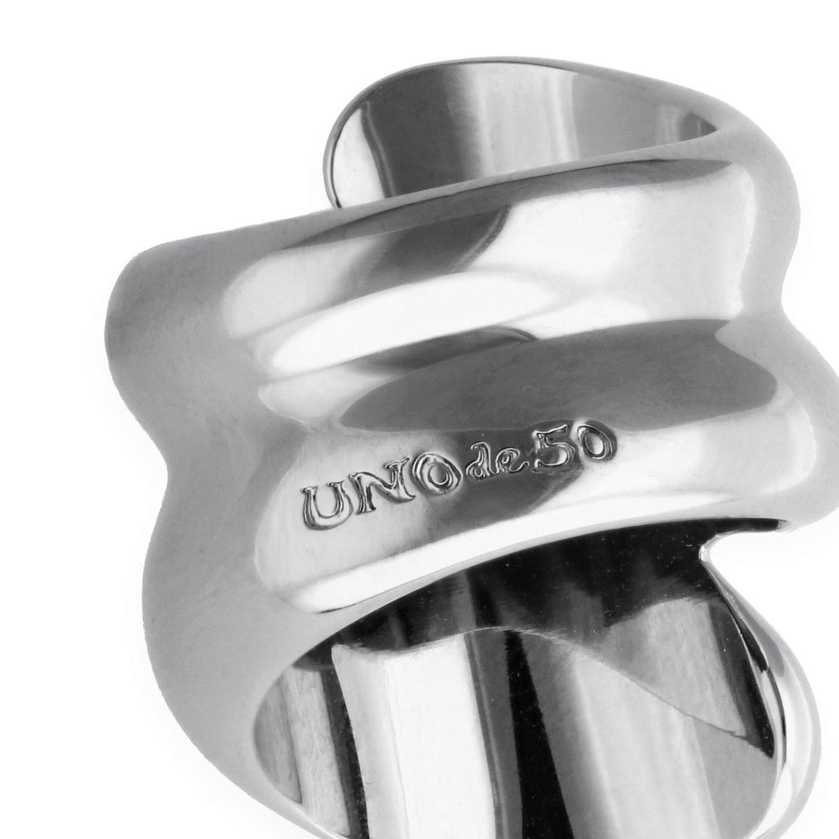 UNOde50 Essentia Silver Plated Ring ANI0872MTL000