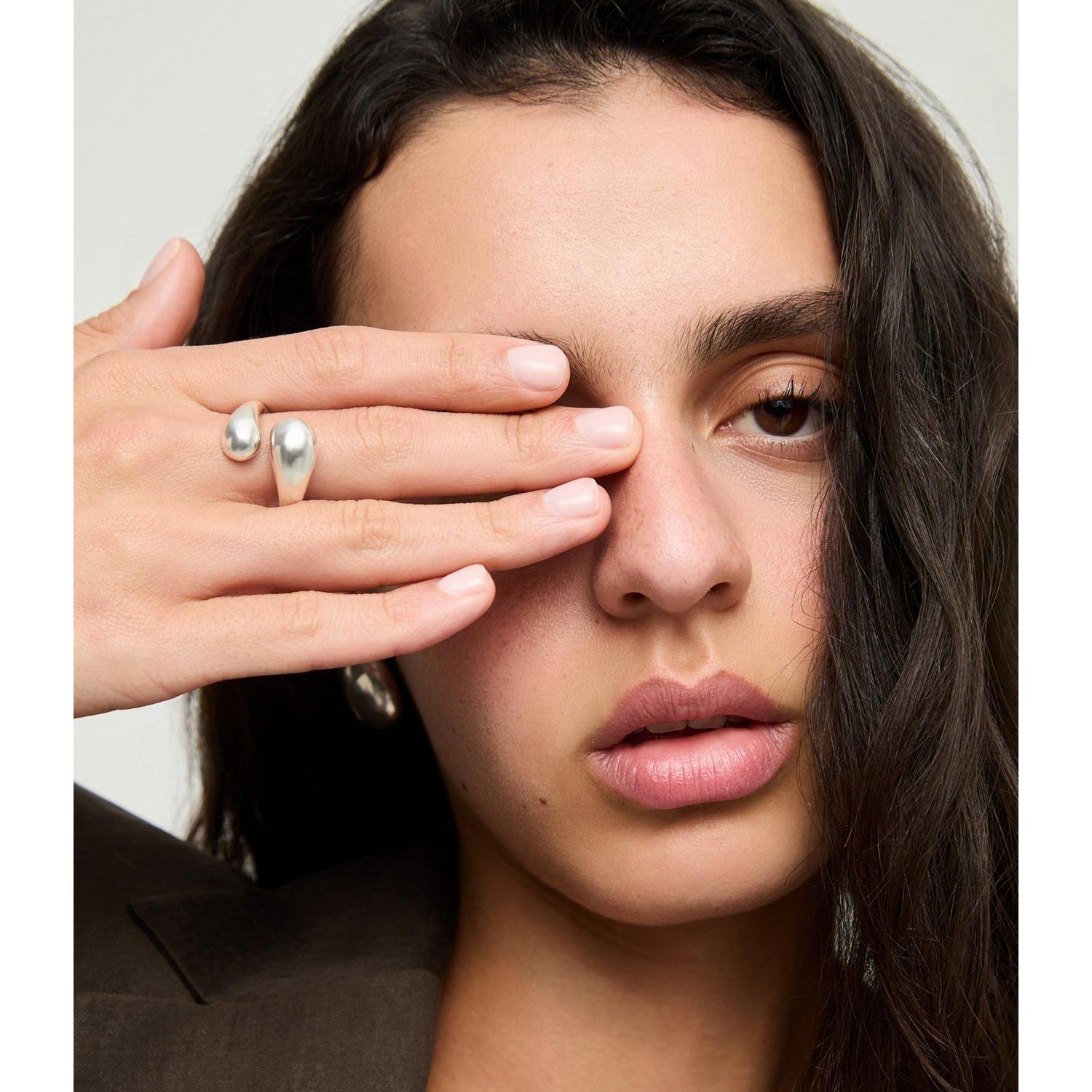 UNOde50 Corium Silver Plated Ring ANI0873MTL000