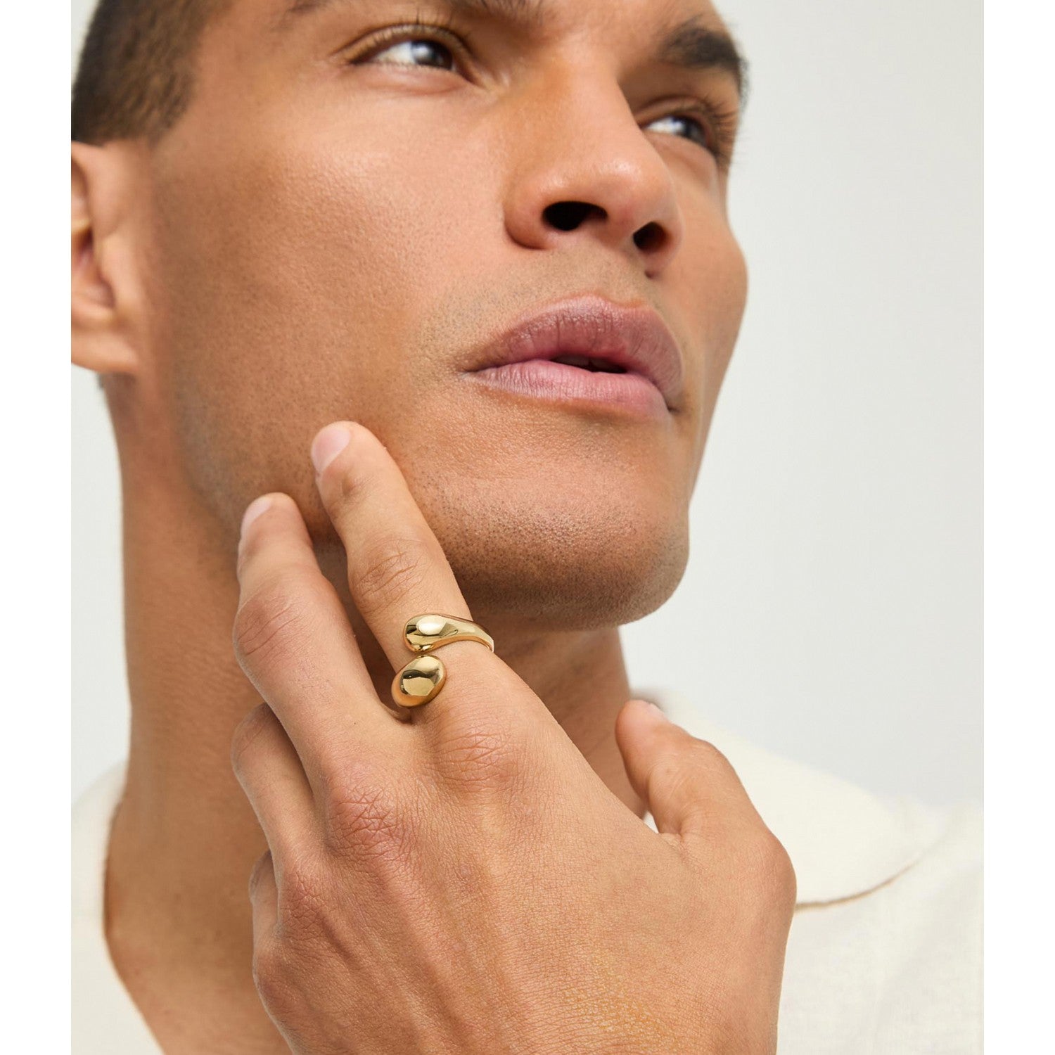 UNOde50 Corium 18k Gold Plated Ring ANI0873ORO000