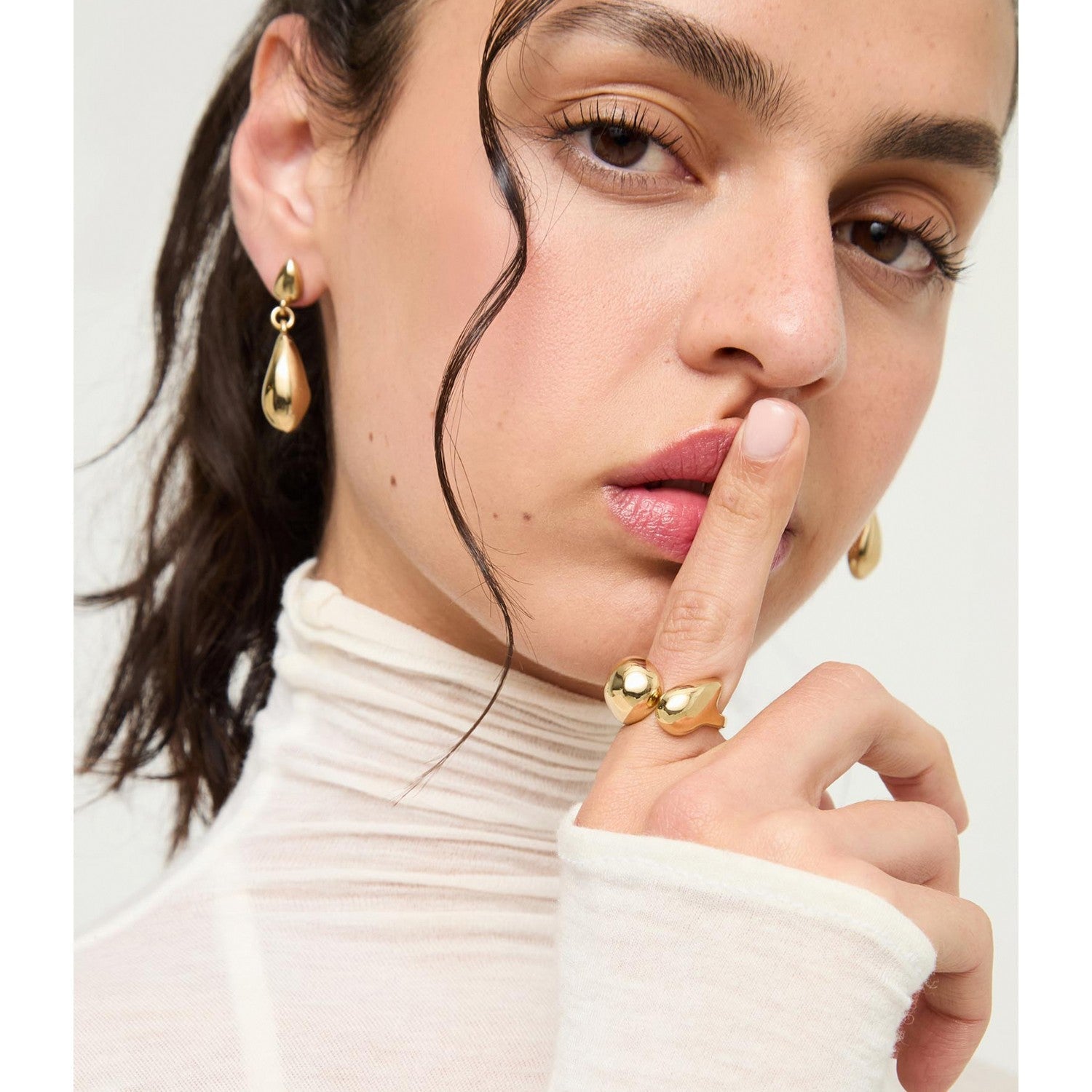 UNOde50 Originia 18k Gold Plated Ring ANI0874ORO000