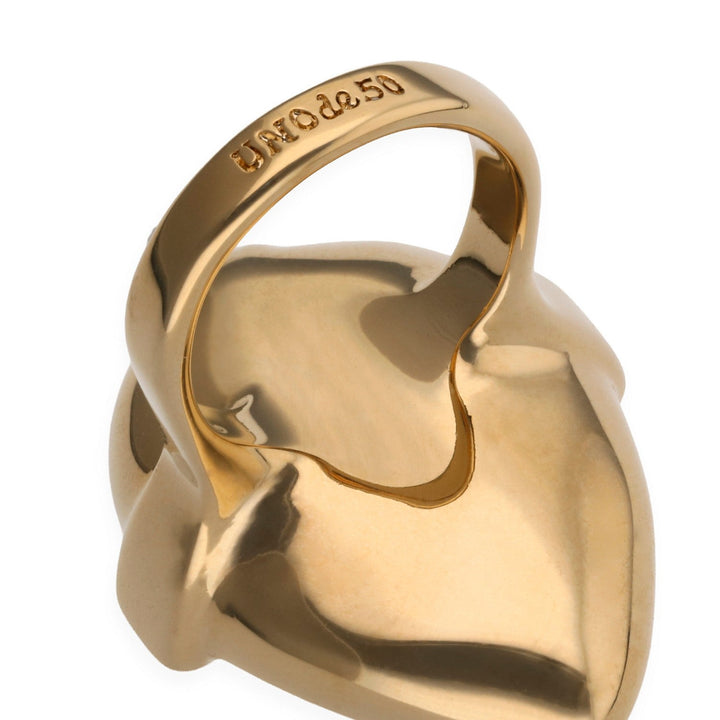 UNOde50 Presagio 18k Gold Plated Ring ANI0876GRSORO