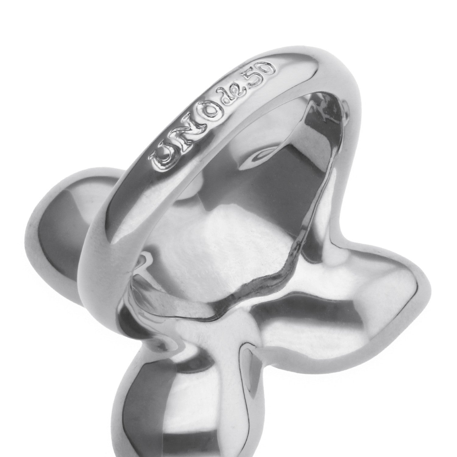 UNOde50 Presagio Silver Plated Ring ANI0877MCLMTL