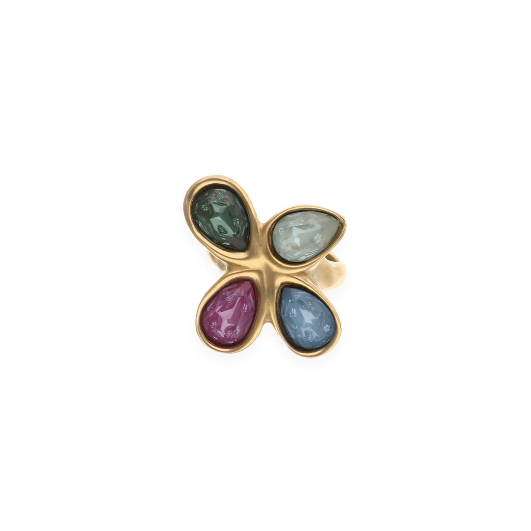 UNOde50 Presagio 18k Gold Plated Ring ANI0877MCLORO