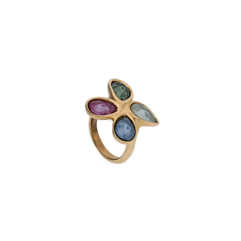 UNOde50 Presagio 18k Gold Plated Ring ANI0877MCLORO