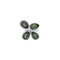 UNOde50 Presagio Silver Plated Ring ANI0877VRDMTL