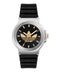Adidas Unisex Black Dial Black Silicone Strap Watch AOFH25503