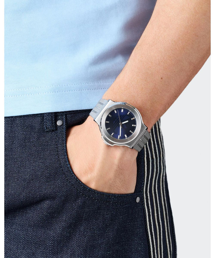 Adidas Unisex Blue Dial SST Bracelet Watch AOFH25505