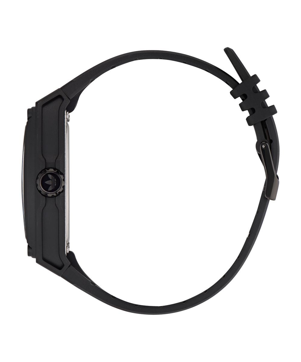 Adidas Unisex Black Resin Strap Watch AOFH25509