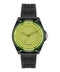 Adidas Unisex Yellow Dial Black Resin Strap Watch AOST25530