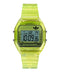 Adidas Unisex Translucent Green Mask Resin Strap Watch AOST25538