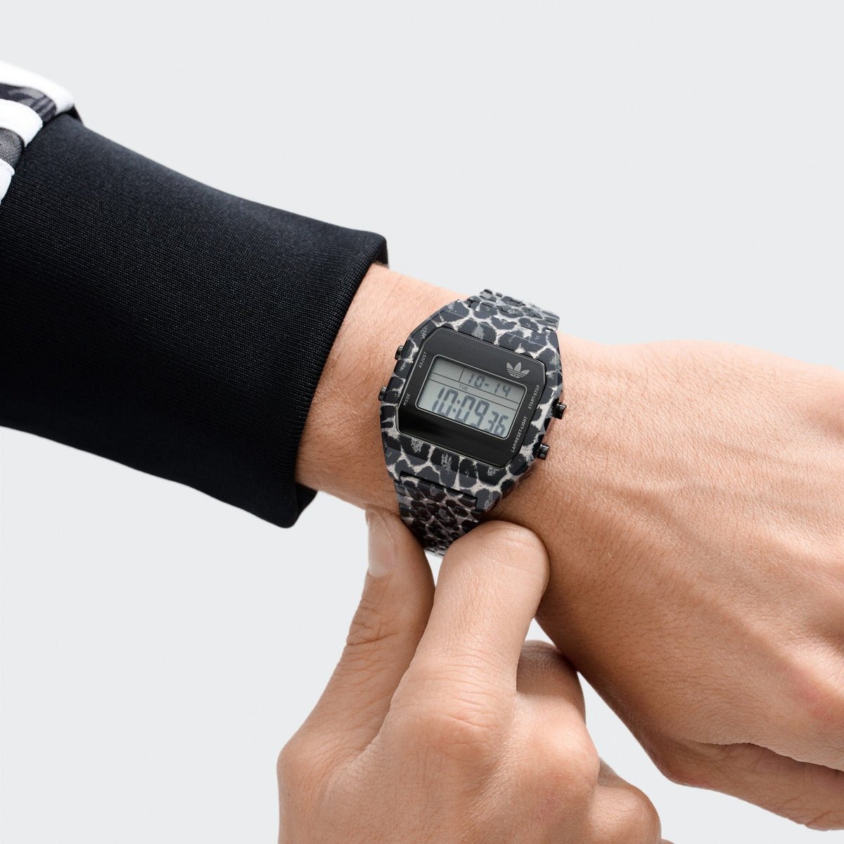 Adidas Unisex Digital Two Tone Watch AOST26032