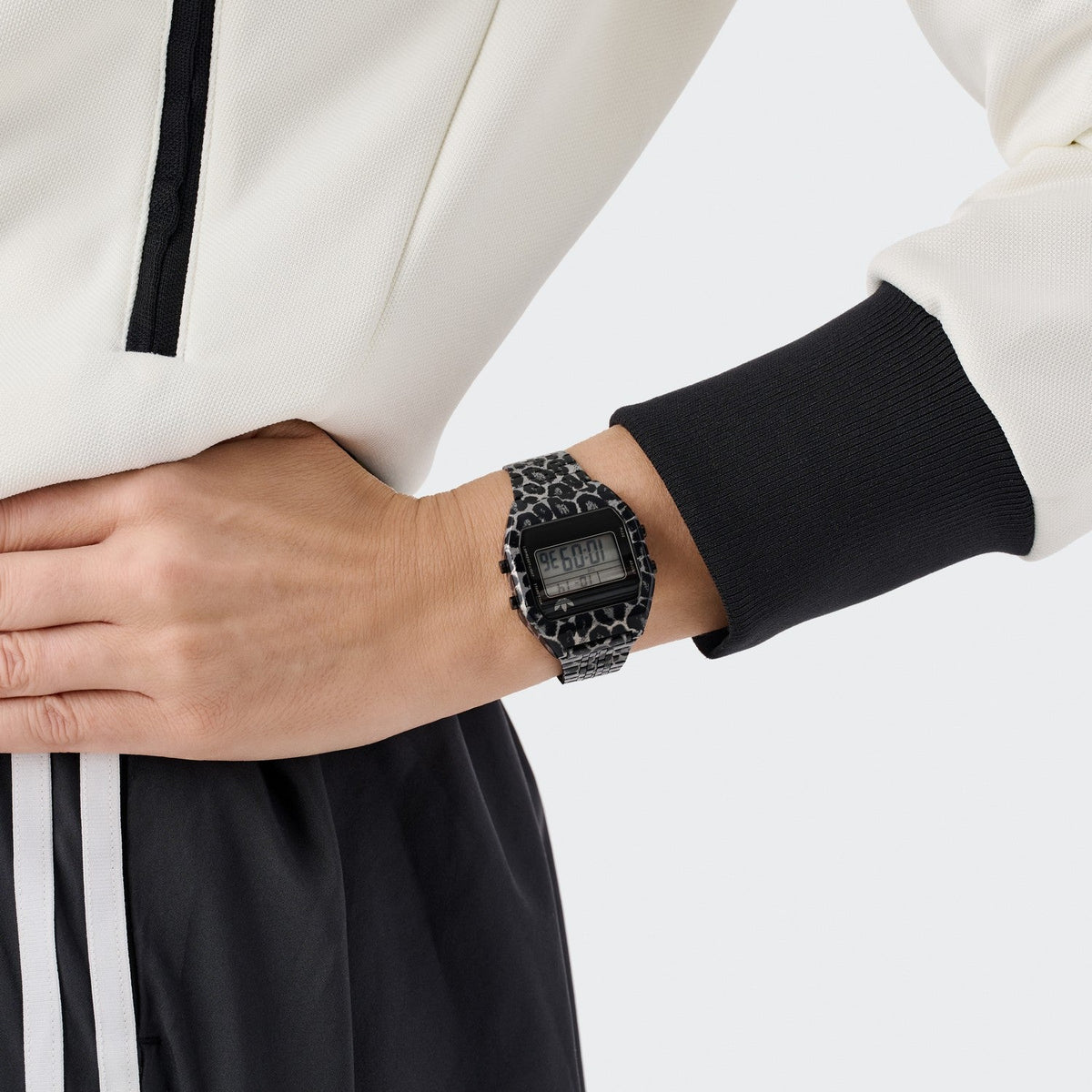 Adidas Unisex Digital Two Tone Watch AOST26032
