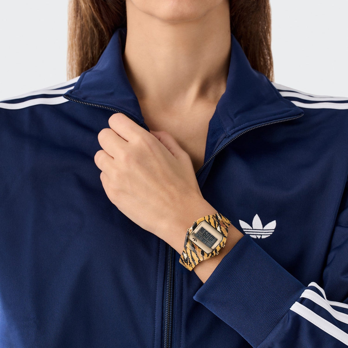 Adidas Unisex Digital Two Tone Watch AOST26033