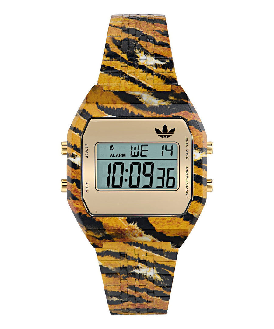 Adidas Unisex Digital Two Tone Watch AOST26033