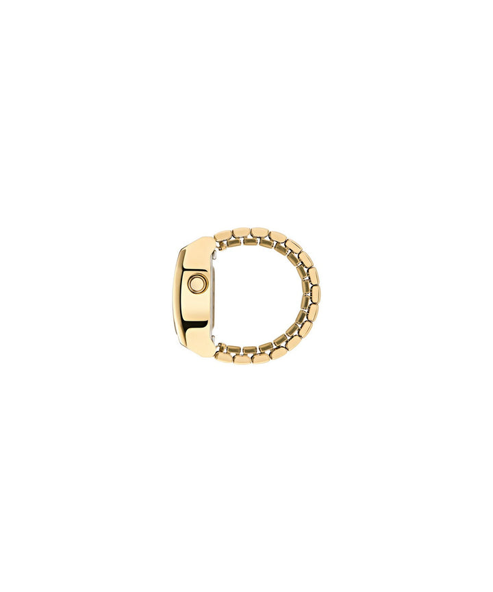 Adidas Womens Digital Two Ring Gold-Tone Watch AOST26036