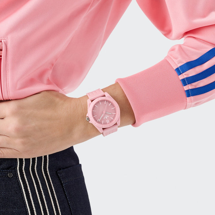 Adidas Unisex Project Four Pink Watch AOST26039